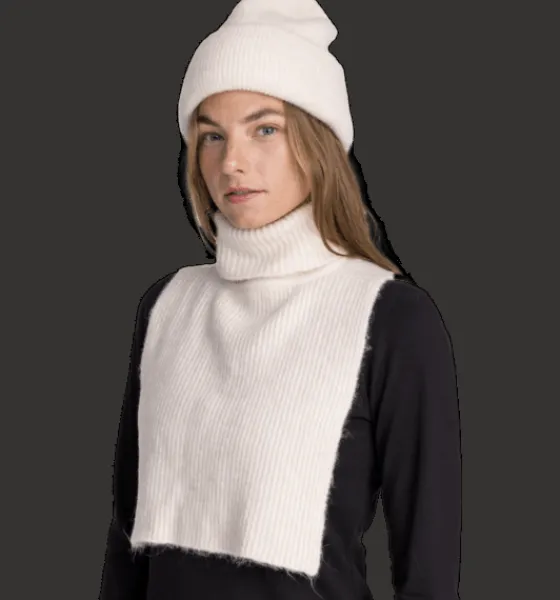 bell_knit_turtleneck_2.webp Everest Outdoor Halsduk<Bell Knit Turtleneck LT BEIGE