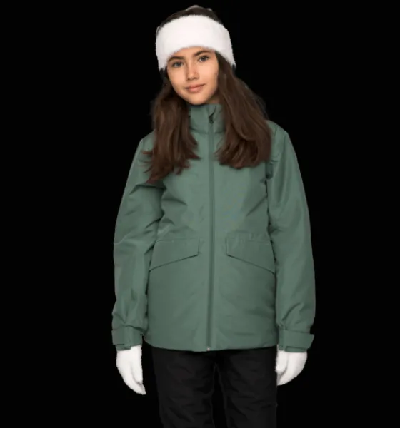 j_alr_padded_jkt_2-1.webp Everest Outdoor Varma Jackor<J Alr Padded Jkt KHAKI GREEN