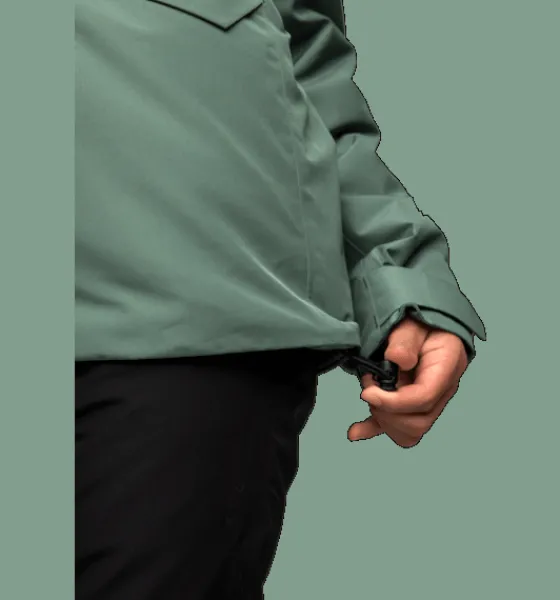 j_alr_padded_jkt_3-1.webp Everest Outdoor Varma Jackor<J Alr Padded Jkt KHAKI GREEN
