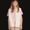 Everest Outdoor Västar<J Block Pile Vest IVORY BEIGE