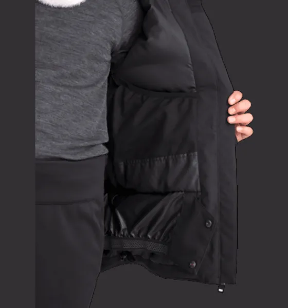 j_flow_softshell_jacket_6-2.webp Everest Outdoor Varma Jackor | Skidjackor<J Flow Softshell Jacket BLACK SHINY