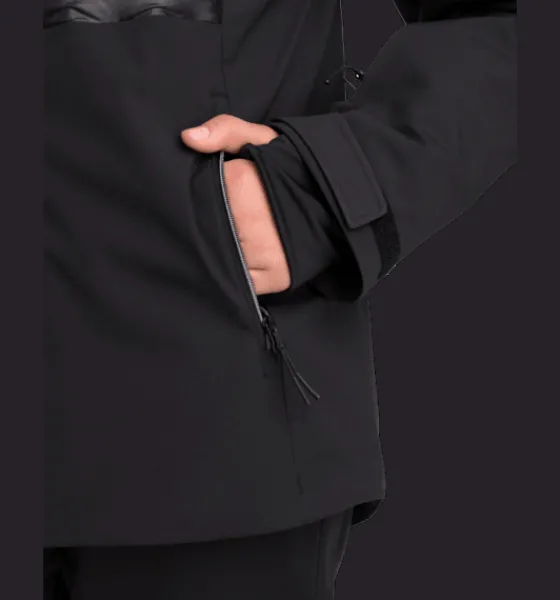 j_flow_softshell_jacket_7-2.webp Everest Outdoor Varma Jackor | Skidjackor<J Flow Softshell Jacket BLACK SHINY