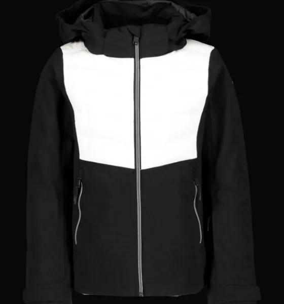 j_flow_softshell_jacket_7.webp Everest Outdoor Varma Jackor | Skidjackor<J Flow Softshell Jacket BLACK/WHITE