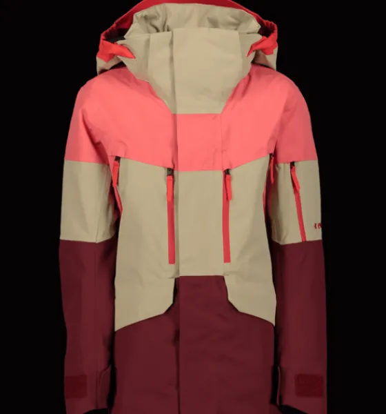 j_freeride_jkt_3.webp Everest Outdoor Varma Jackor | Skidjackor<J Freeride Jkt PINK MULTI