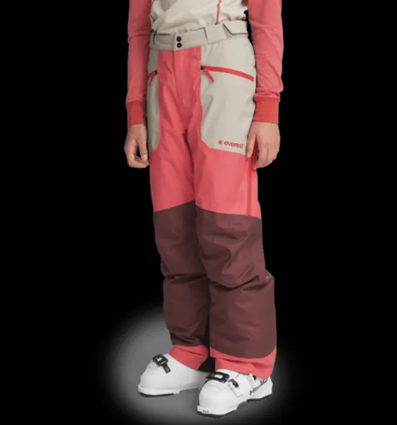 Everest Outdoor Skidbyxor<J Freeride Pt PINK MULTI