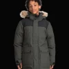 Everest Outdoor Varma Jackor<J Kong Parka DK GREEN/BLACK