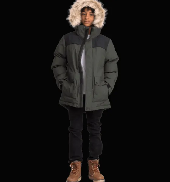 j_kong_parka_2.webp Everest Outdoor Varma Jackor<J Kong Parka DK GREEN/BLACK