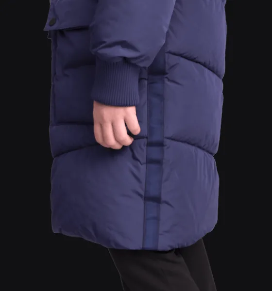 j_minifina_coat_3-2.webp Everest Outdoor Varma Jackor<J Minifina Coat STARDUST VIOLET