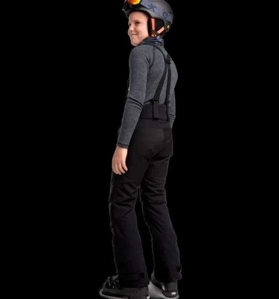 j_softshell_slim_pant_4.webp Everest Outdoor Skidbyxor<J Softshell Slim Pant BLACK