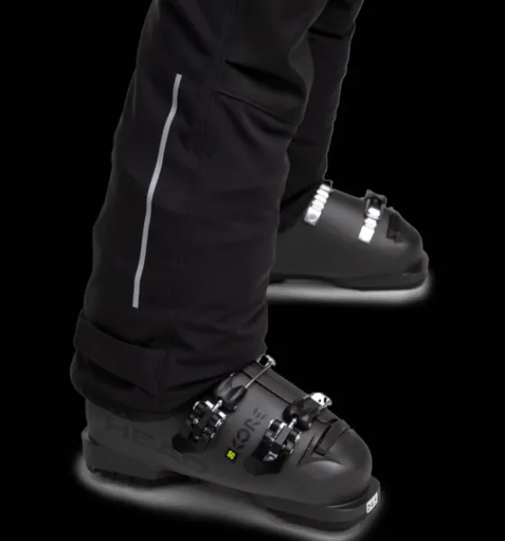j_softshell_slim_pant_6.webp Everest Outdoor Skidbyxor<J Softshell Slim Pant BLACK