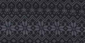 Everest Outdoor Mössor & Pannband<Jacquard Wool Headband DK GREY/BLACK