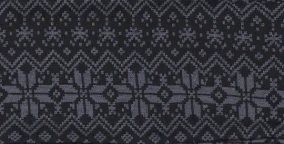 jacquard_wool_headband_0-3.webp Everest Outdoor Mössor & Pannband<Jacquard Wool Headband DK GREY/BLACK