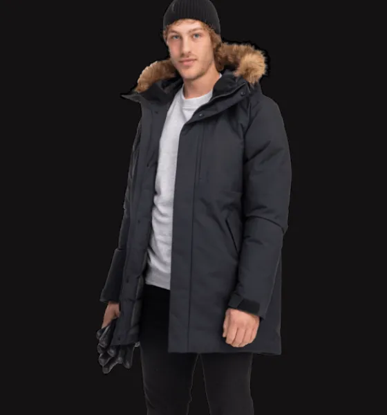 Everest Outdoor Varma Jackor | Dunjackor<M Agner Down Parka BLACK