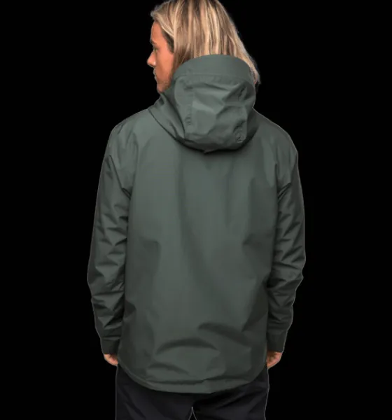 Everest Outdoor Tunna Jackor | Regnjackor<M Allround Jacket 2 DK GREEN