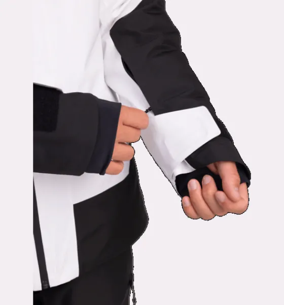 m_alpine_jacket_3-3.webp Everest Outdoor Skidjackor | Skidjackor<M Alpine Jacket WHITE / BLACK