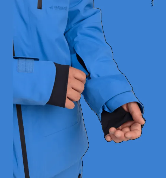 m_alpine_jacket_3-5.webp Everest Outdoor Skidjackor | Skidjackor<M Alpine Jacket AZURE BLUE