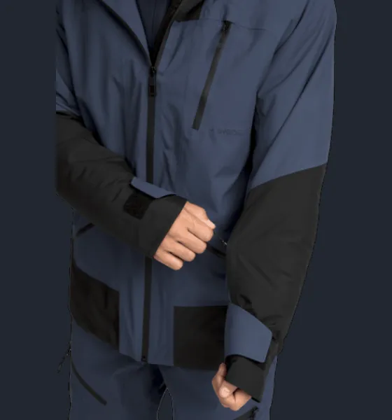 m_alpine_jacket_3.webp Everest Outdoor Varma Jackor | Skidjackor<M Alpine Jacket NAVY/BLACK