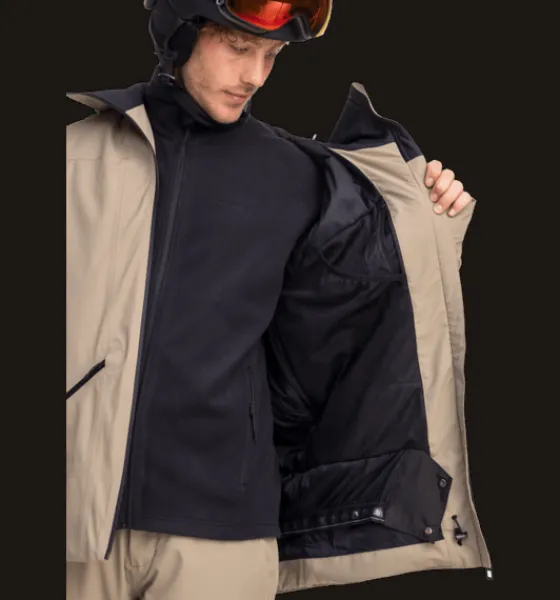 m_alpine_jacket_7-1.webp Everest Outdoor Skidjackor | Skidjackor<M Alpine Jacket SAGE GREEN