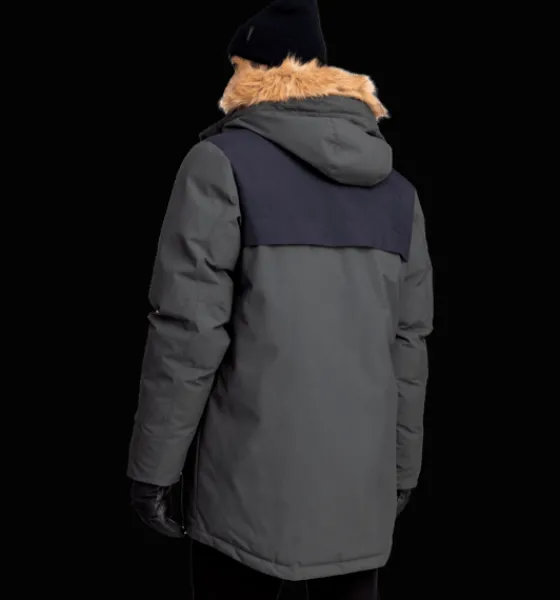 Everest Outdoor Varma Jackor<M Classic Parka DK GREEN/BLACK