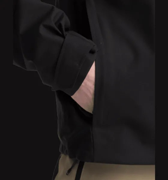 m_darwin_shell_jacket_5.webp Everest Outdoor Tunna Jackor | Skaljackor<M Darwin Shell Jacket BLACK