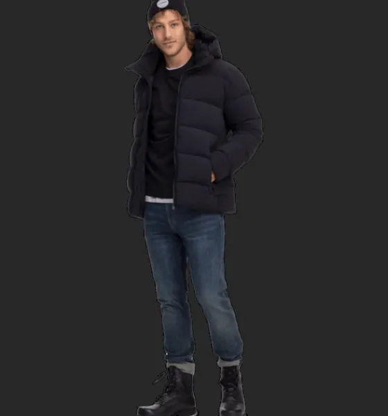 m_foss_down_jacket_2.webp Everest Outdoor Varma Jackor | Dunjackor<M Foss Down Jacket BLACK