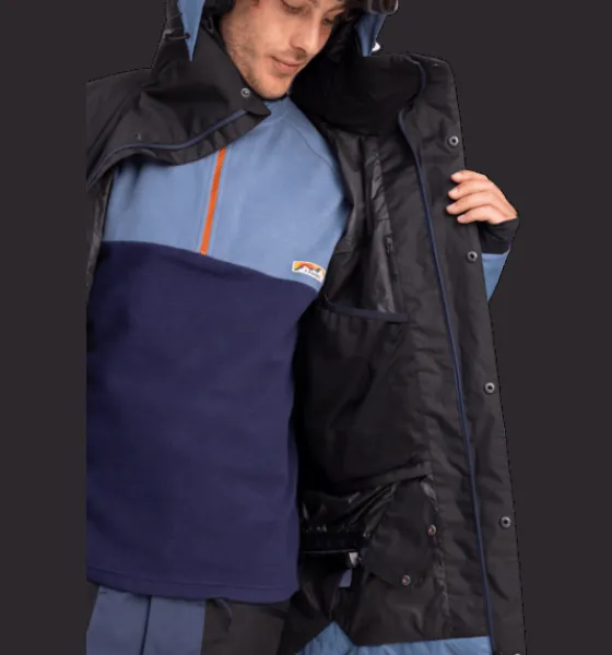 m_freeride_jacket_8.webp Everest Outdoor Skidjackor | Skidjackor<M Freeride Jacket NAVY
