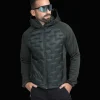 Everest Outdoor Varma Jackor | Tunna Jackor<M Hybrid Hood Jacket DARK GREEN