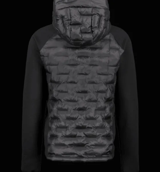 m_hybrid_hood_jacket_5.webp Everest Outdoor Varma Jackor | Tunna Jackor<M Hybrid Hood Jacket BLACK