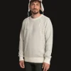 Everest Outdoor Tröjor & T-Shirts<M Knitted Sht OFFWHITE