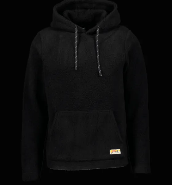 m_pile_hoodie_3.webp Everest Outdoor Tröjor & T-Shirts | Tröjor<M Pile Hoodie BLACK