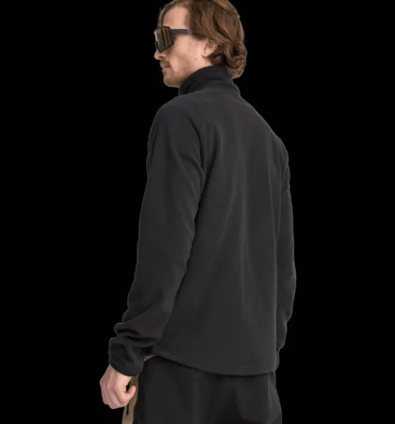 Everest Outdoor Tröjor & T-Shirts | Tröjor<M Quarter Zip BLACK RETRO