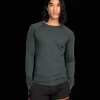 Everest Outdoor Tröjor & T-Shirts<M Wool Uw Sht 2 DARK GREEN