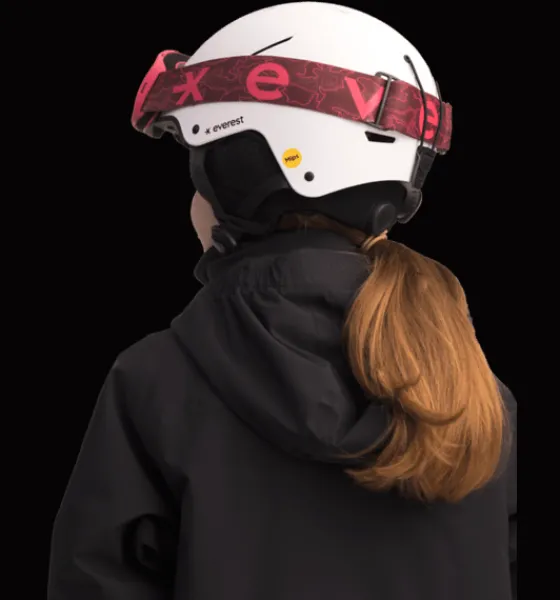 Everest Outdoor Hjälmar<Slope Mips Helmet WHITE/TOPO