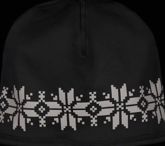 stretch_reflect_beanie_0.webp Everest Outdoor Mössor & Pannband<Stretch Reflect Beanie BLACK SNOWFLAKE