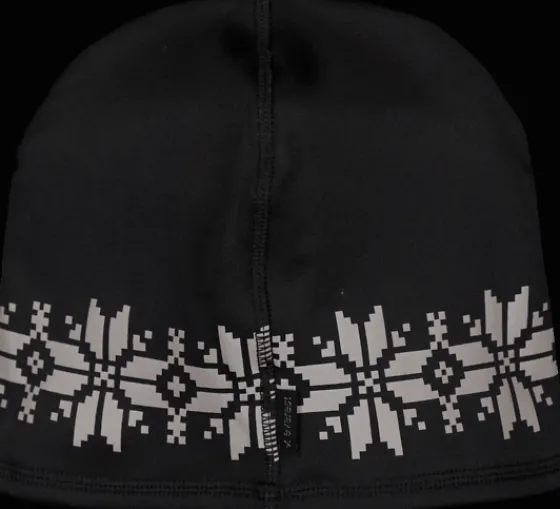 stretch_reflect_beanie_1.webp Everest Outdoor Mössor & Pannband<Stretch Reflect Beanie BLACK SNOWFLAKE