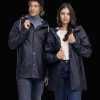 Everest Outdoor Regnjackor | Tunna Jackor<U Rain Coat 2 NAVY