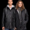 Everest Outdoor Regnjackor | Tunna Jackor<U Rain Coat 2 BLACK