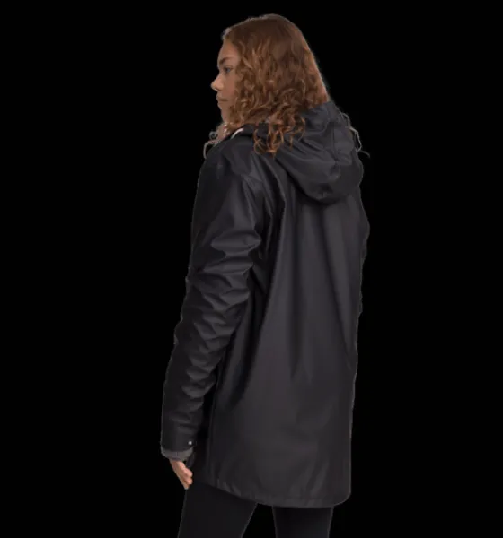 u_rain_coat__4-2.webp Everest Outdoor Regnjackor | Tunna Jackor<U Rain Coat 2 BLACK