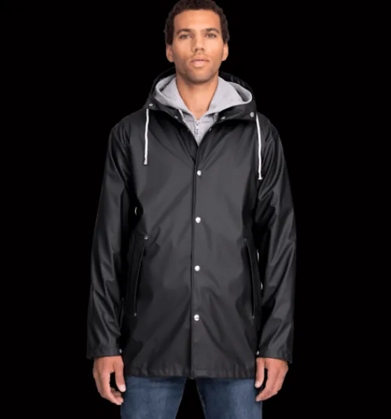 u_rain_coat__5-2.webp Everest Outdoor Regnjackor | Tunna Jackor<U Rain Coat 2 BLACK