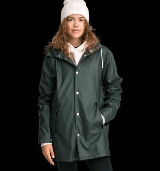 u_rain_coat__5-3.webp Everest Outdoor Regnjackor | Tunna Jackor<U Rain Coat 2 DARK GREEN