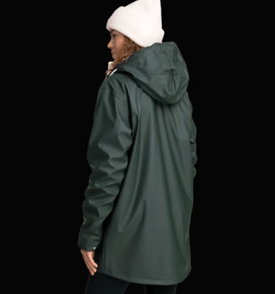 u_rain_coat__7-3.webp Everest Outdoor Regnjackor | Tunna Jackor<U Rain Coat 2 DARK GREEN