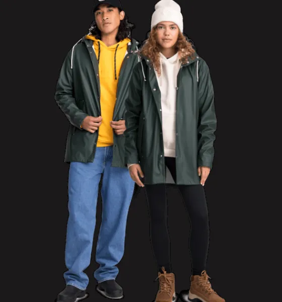 u_rain_coat__9-3.webp Everest Outdoor Regnjackor | Tunna Jackor<U Rain Coat 2 DARK GREEN