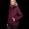 Everest Outdoor Regnjackor | Tunna jackor<W Allround Jacket 2 DARK RED