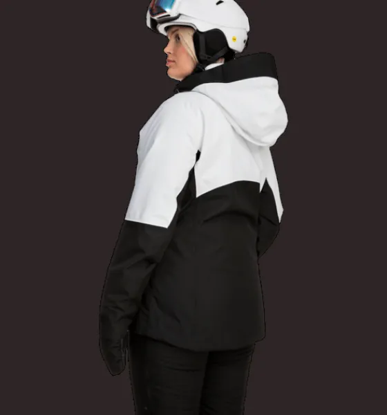 Everest Outdoor Skidjackor | Varma jackor<W Alpine Jacket WHITE/BLACK