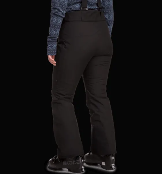 Everest Outdoor Skidbyxor | Skidbyxor<W Alpine Pant Short BLACK