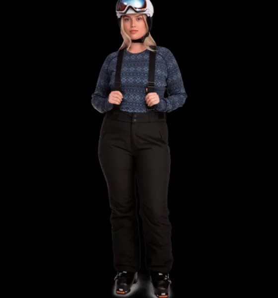 w_alpine_pant_short_4.webp Everest Outdoor Skidbyxor | Skidbyxor<W Alpine Pant Short BLACK