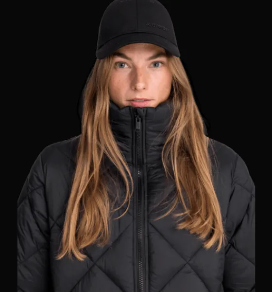 w_amaro_coat_3.webp Everest Outdoor Varma jackor<W Amaro Coat BLACK