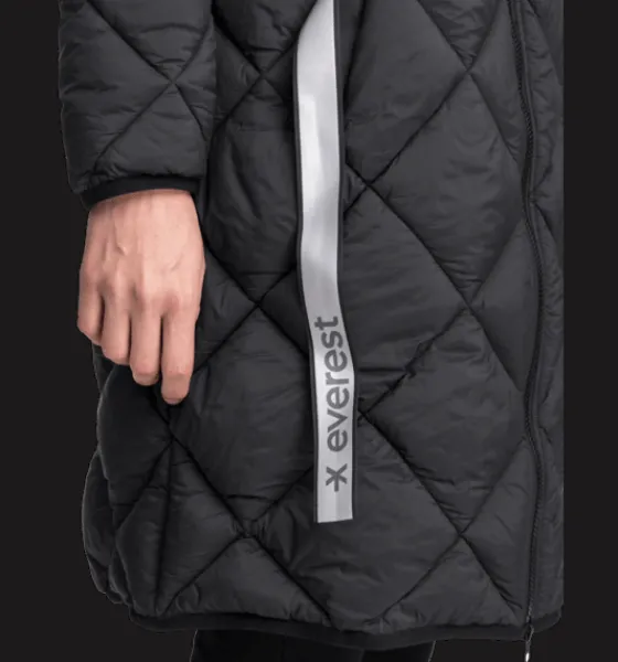w_amaro_coat_5.webp Everest Outdoor Varma jackor<W Amaro Coat BLACK
