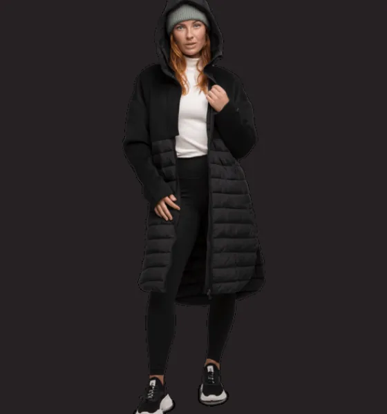 w_edith_coat_2.webp Everest Outdoor Varma jackor | Tunna jackor<W Edith Coat BLACK