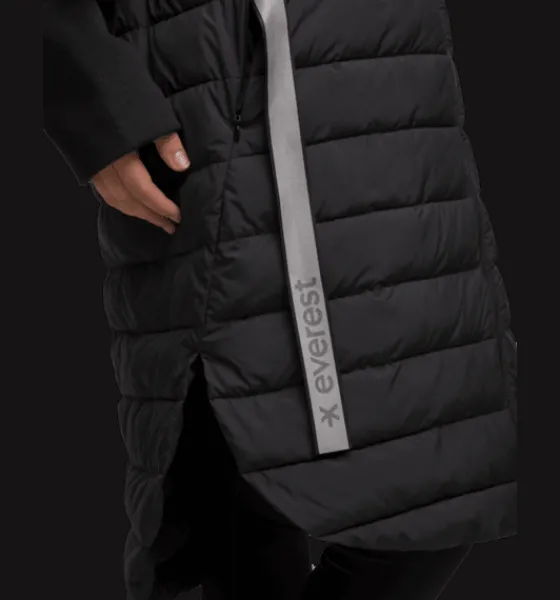 w_edith_coat_4.webp Everest Outdoor Varma jackor | Tunna jackor<W Edith Coat BLACK